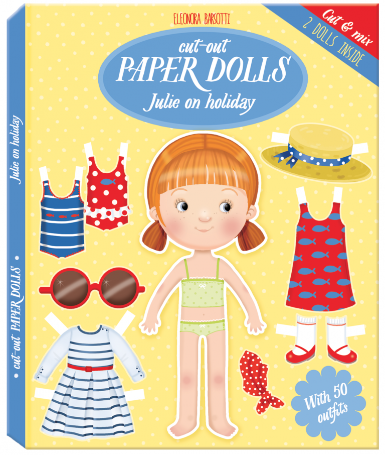 cutout Paper Dolls serie Ant's Books Packager